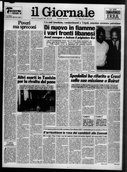 Il giornale : quotidiano del mattino